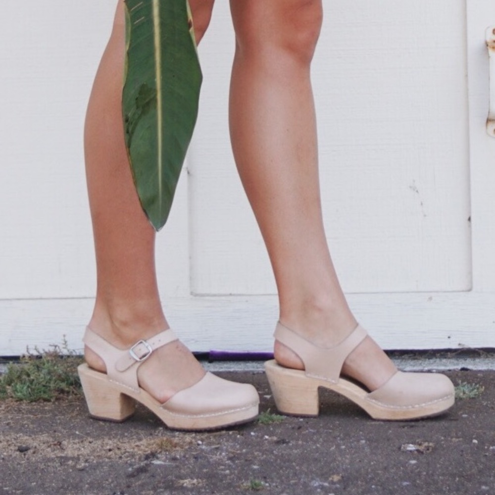 Lotta from Stockholm Highwood Nude Clogs